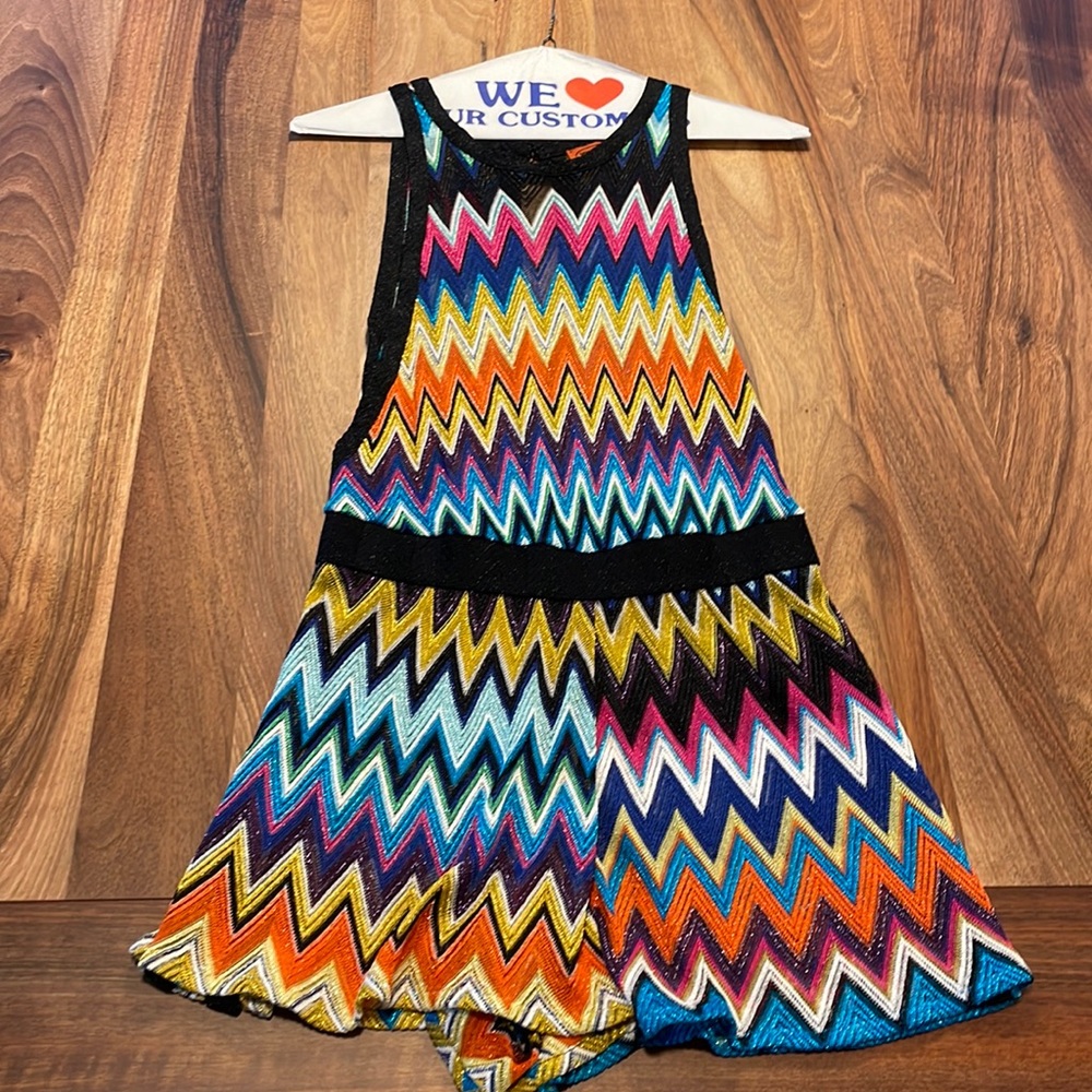 Short Missoni metallic romper